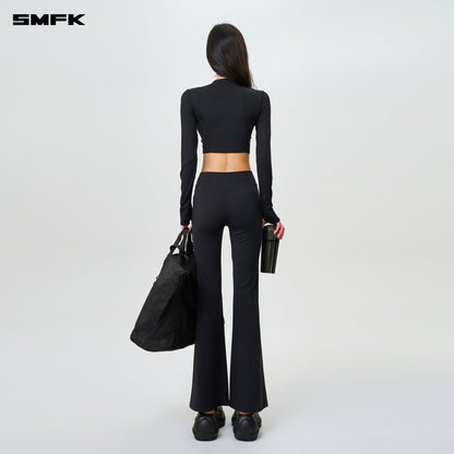 SMFK FUTURE Wave Body Shaping Short Jacket Black