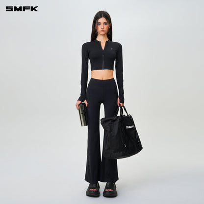 SMFK FUTURE Wave Body Shaping Short Jacket Black