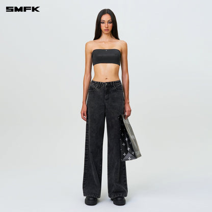 SMFK FUTURE Wave Body Shaping Tube Top Black