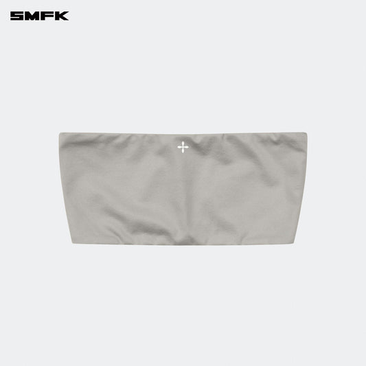 SMFK FUTURE Wave Body Shaping Tube Top Silver