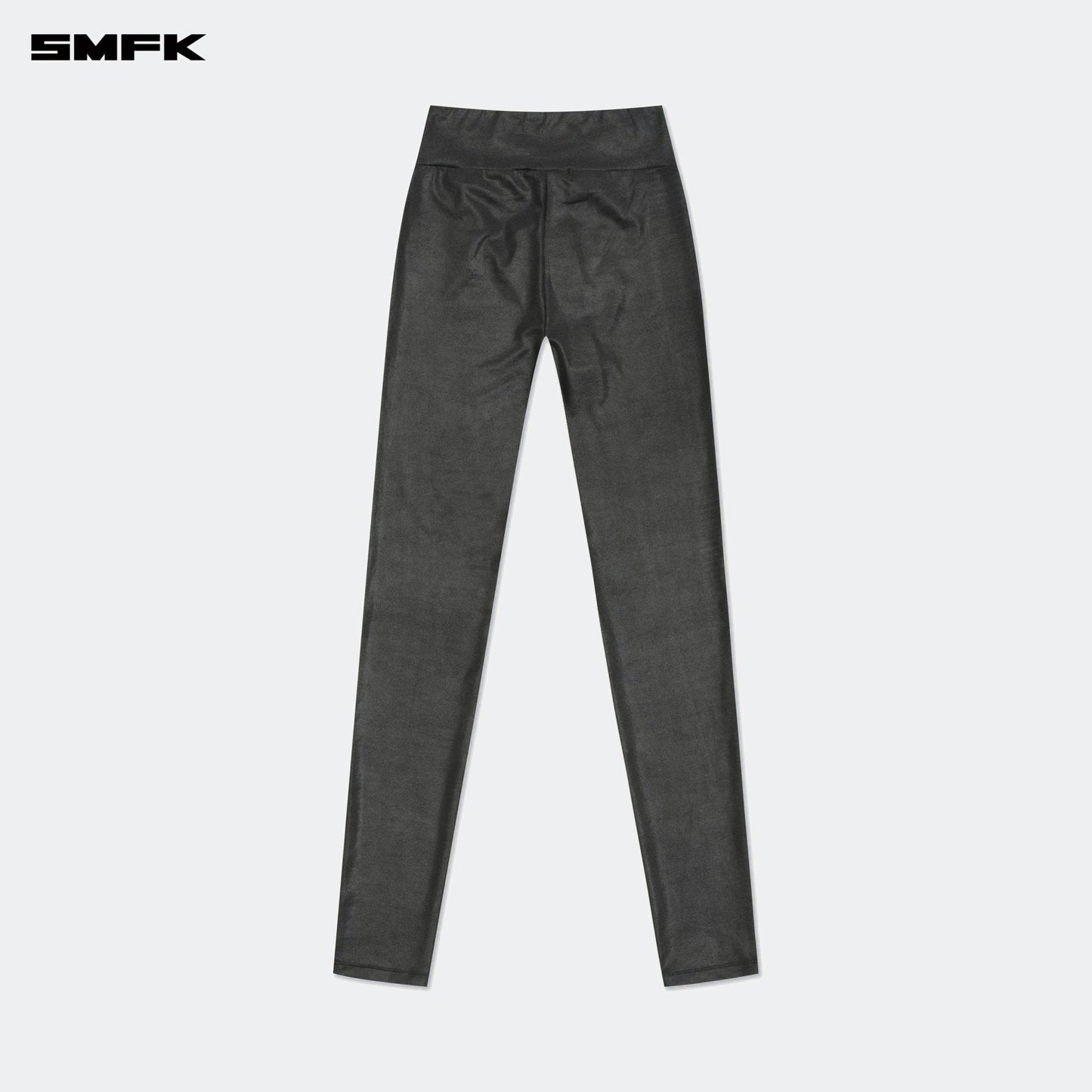 SMFK FUTURE Wave High-Waisted Body Shaping Long Pants Black