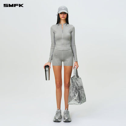 SMFK FUTURE Wave Mindful Body Shaping Jacket Silver