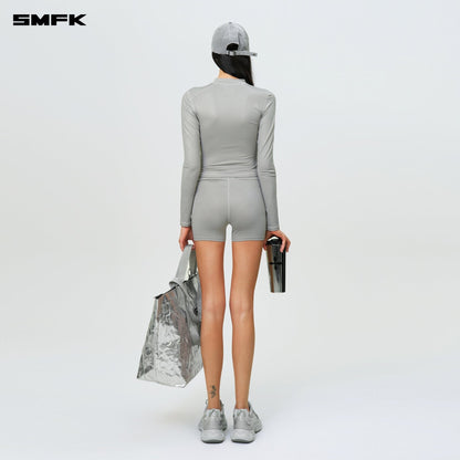 SMFK FUTURE Wave Mindful Body Shaping Jacket Silver