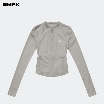 SMFK FUTURE Wave Mindful Body Shaping Jacket Silver