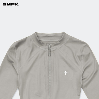 SMFK FUTURE Wave Mindful Body Shaping Jacket Silver