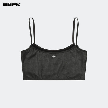 SMFK FUTURE Wave Mindful Body Shaping Strap Top Black