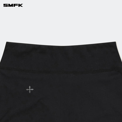 SMFK FUTURE Wave Power High-Waisted Short Pants Black