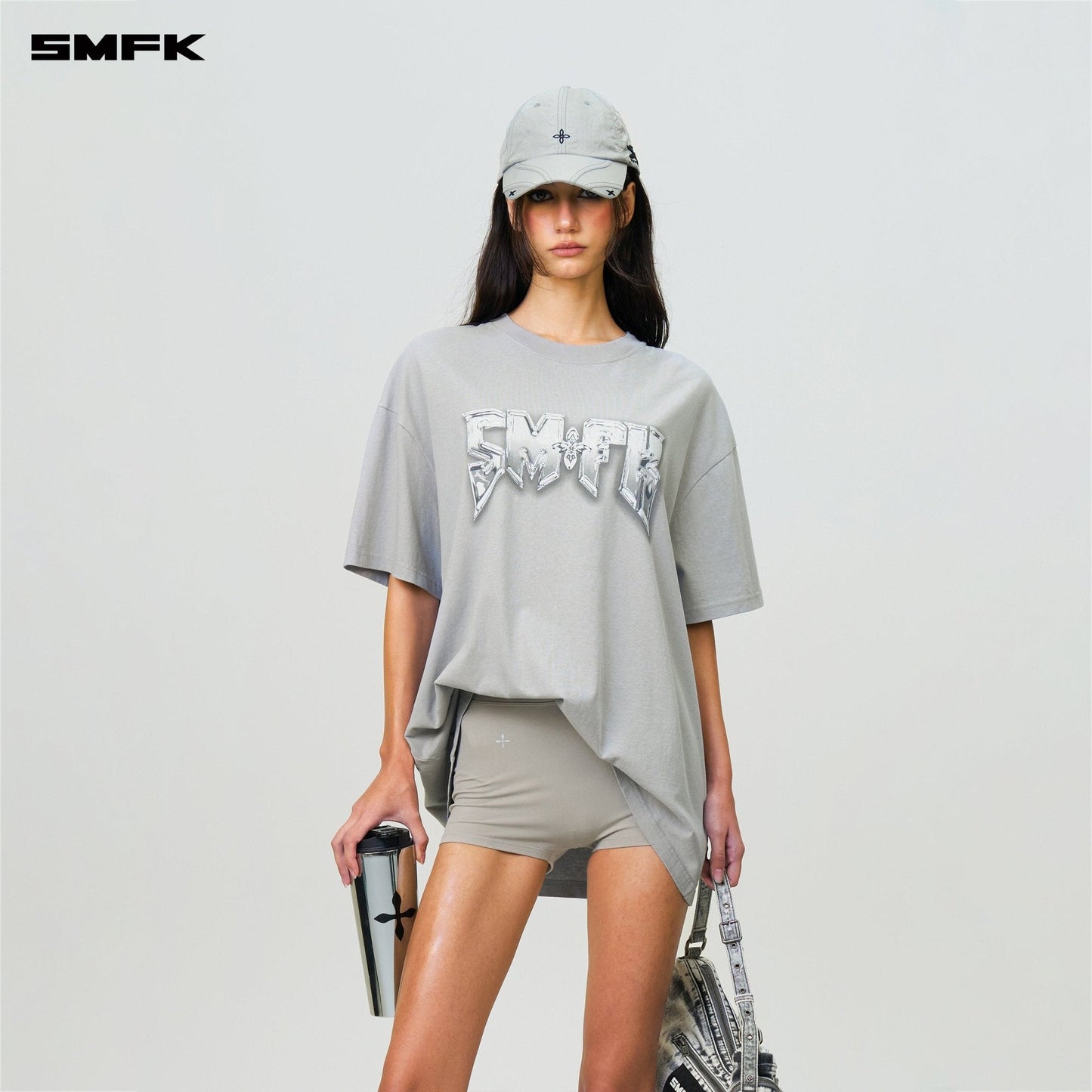 SMFK FUTURE X Extreme Cross Ultra-Light Baseball Cap Gray