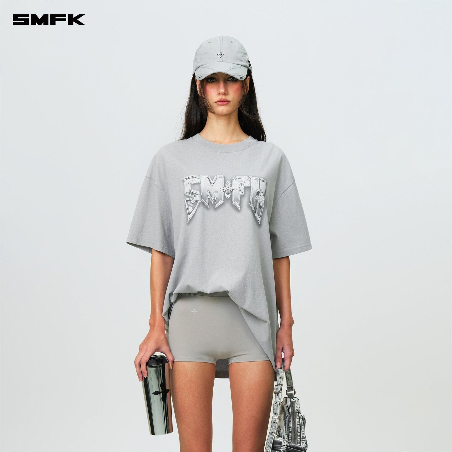 SMFK FUTURE X Extreme Cross Ultra-Light Baseball Cap Gray