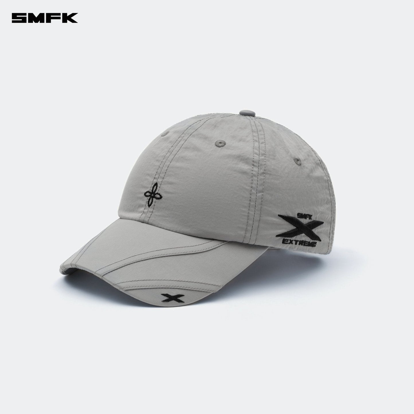 SMFK FUTURE X Extreme Cross Ultra-Light Baseball Cap Gray