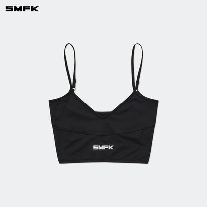 SMFK FUTURE X Extreme Sports Bra Strap Top Black