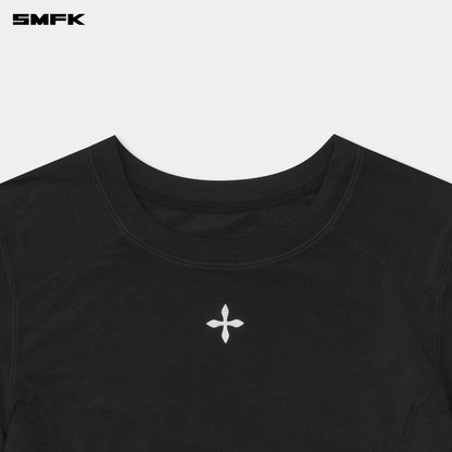 SMFK FUTURE X Extreme Sports Skin Top In Black