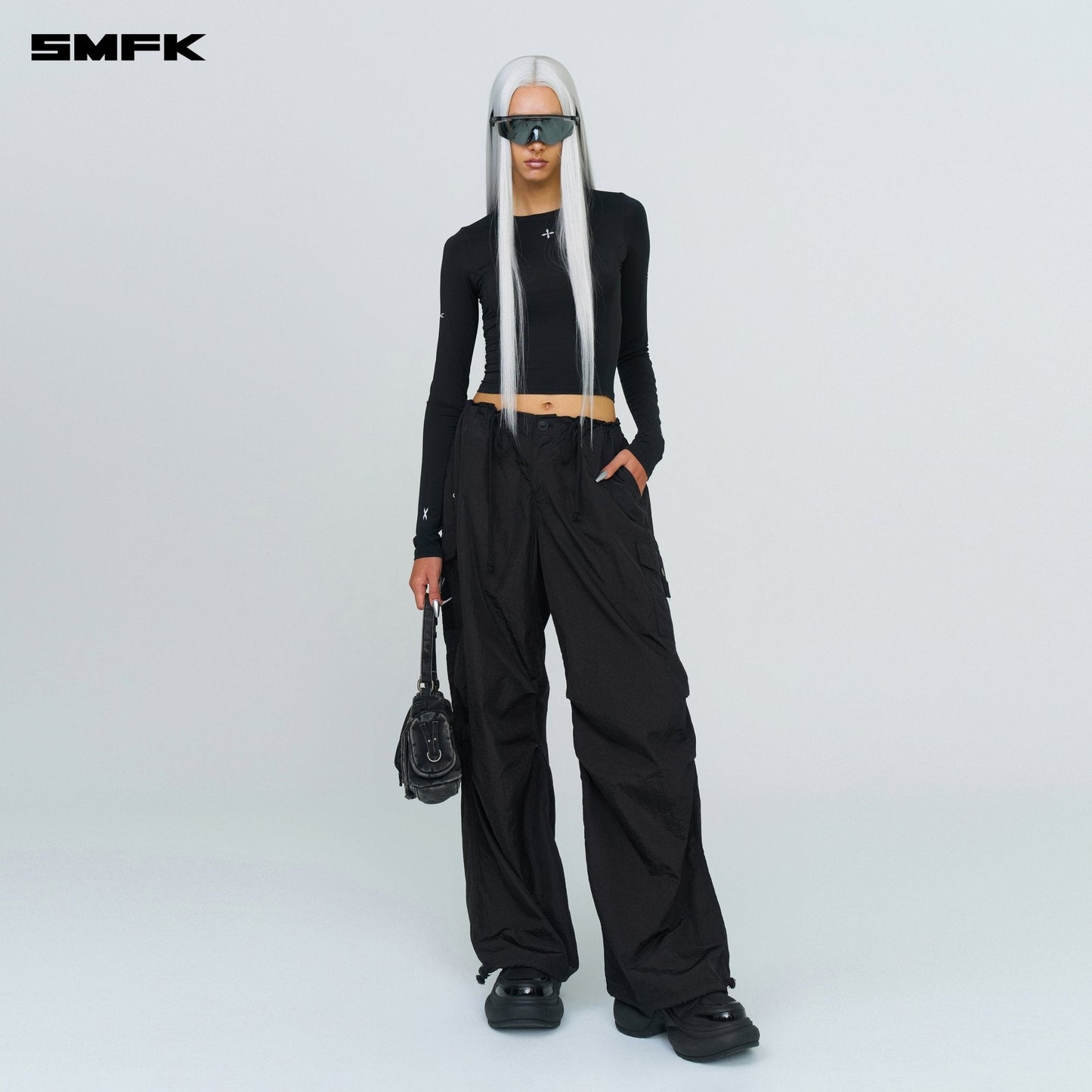 SMFK FUTURE X Extreme Sports Skin Top In Black