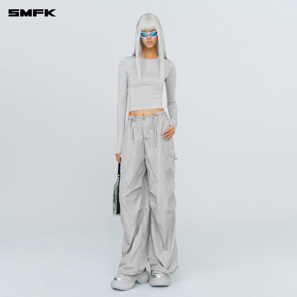 SMFK FUTURE X Extreme Sports Skin Top In Gray