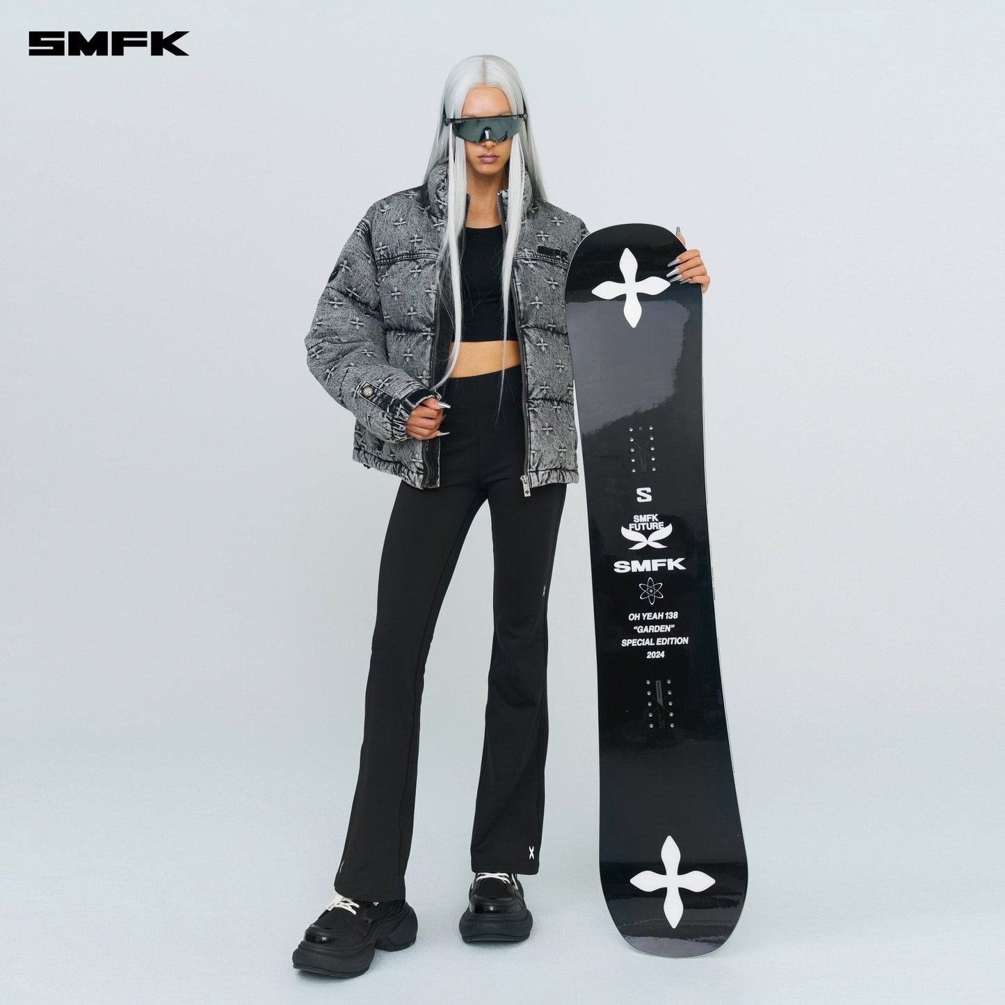 SMFK FUTURE X-Heat Shaping Flared Pants Black