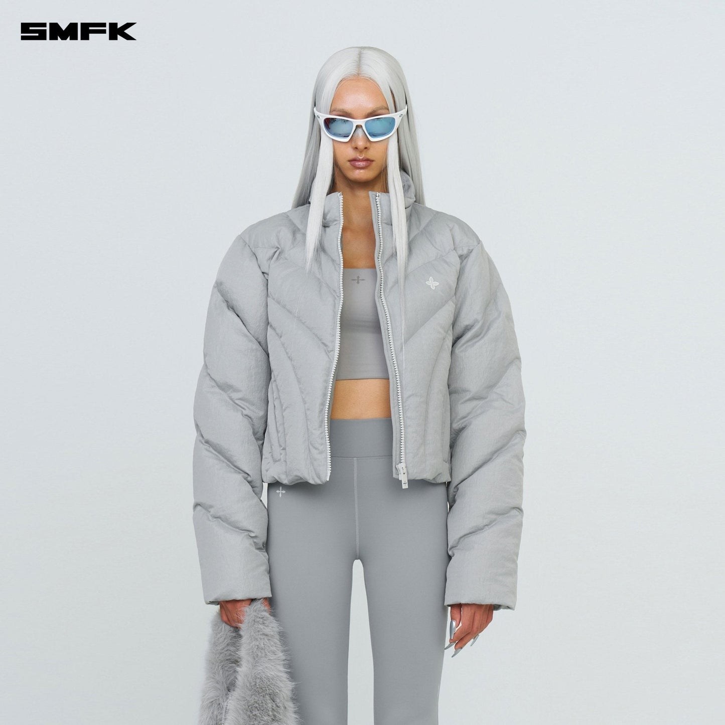 SMFK FUTURE X-Heat Shaping Flared Pants Gray