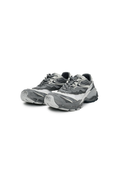 Ann Andelman Grey Split Distressed Sneakers