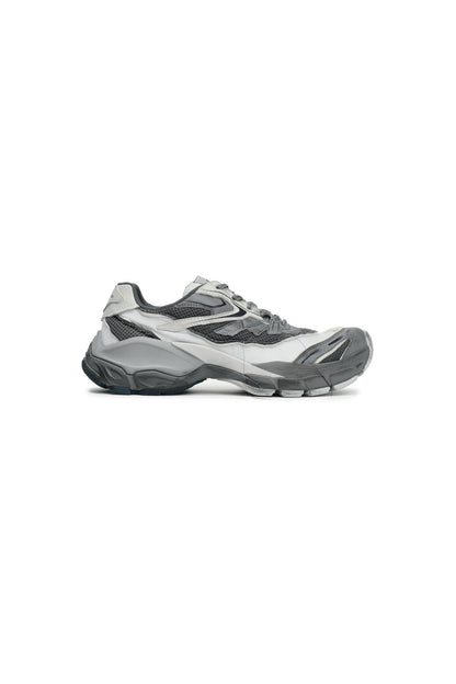 Ann Andelman Grey Split Distressed Sneakers
