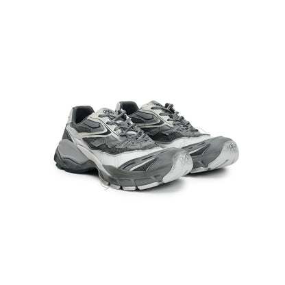 Ann Andelman Grey Split Distressed Sneakers