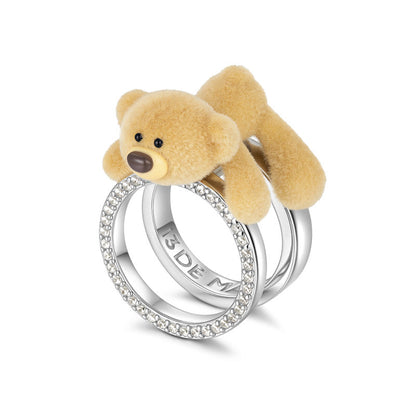 13DE MARZO Huggy Bear Double Ring
