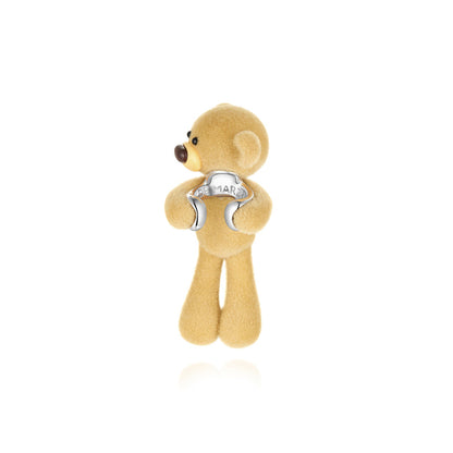 13DE MARZO Side-Hugging Bear Ear Cuff