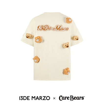 13DE MARZO x CARE BEARS Luminous T-shirt Gardenia