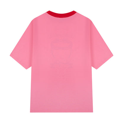 Andrea Martin Strawberry Ice Cream Tee Pink