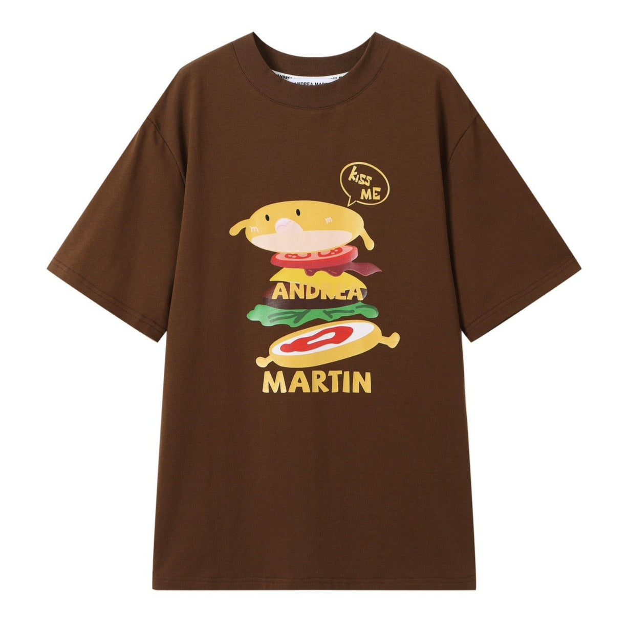 Andrea Martin Fun Burger Print Tee