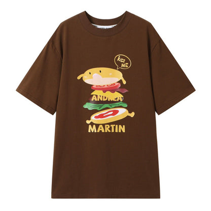 Andrea Martin Fun Burger Print Tee