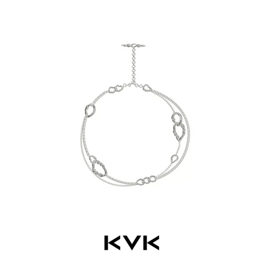 KVK Venom Collection Tangled Web Necklace