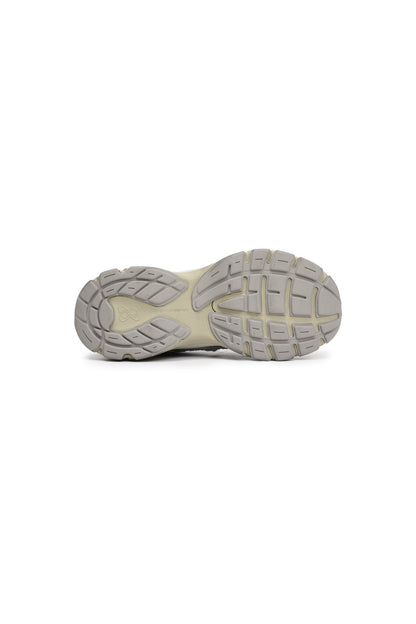Ann Andelman Khaki Split Distressed Sneakers
