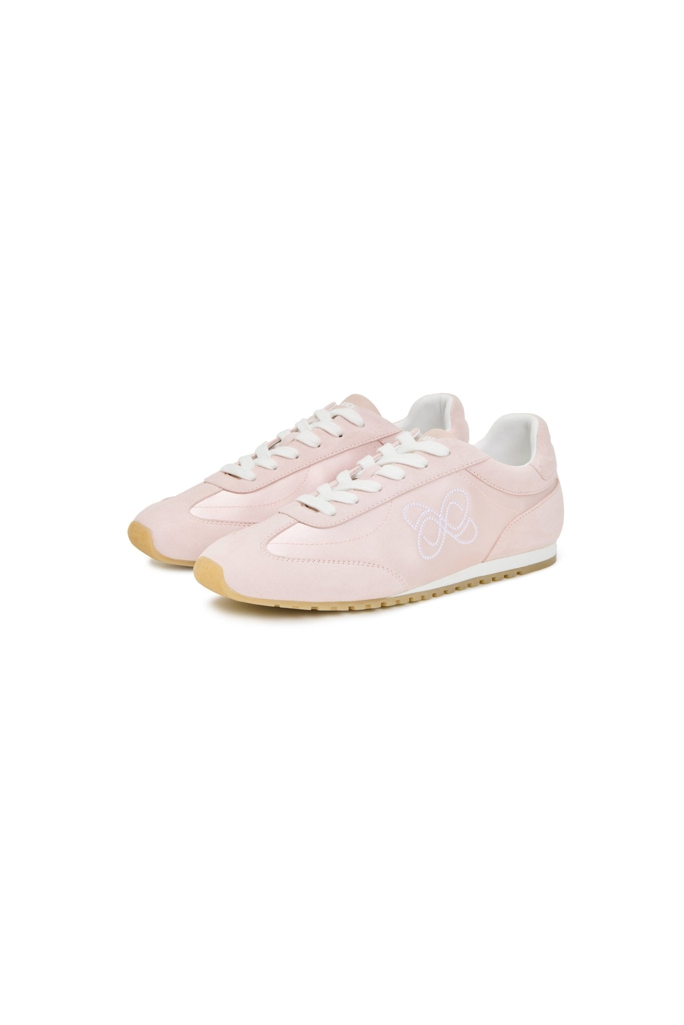 Ann Andelman Pink Minimalist Cortez Shoes