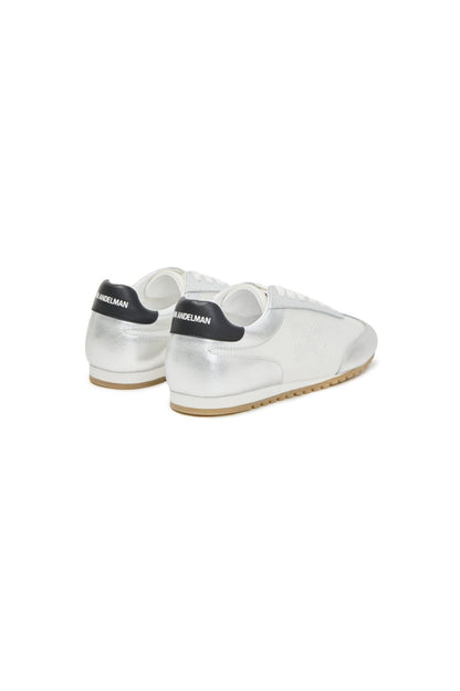 Ann Andelman Silver Minimalist Cortez Shoes