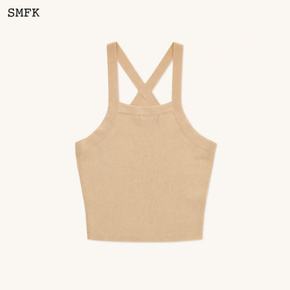 SMFK Temple Chinese Bandeau Sporty Top Cheese