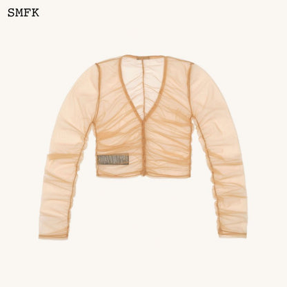 SMFK Temple Gauze Cardigan