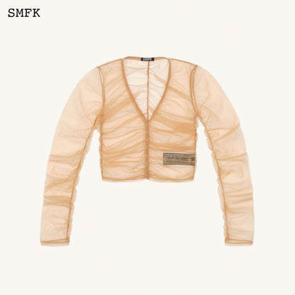 SMFK Temple Gauze Cardigan