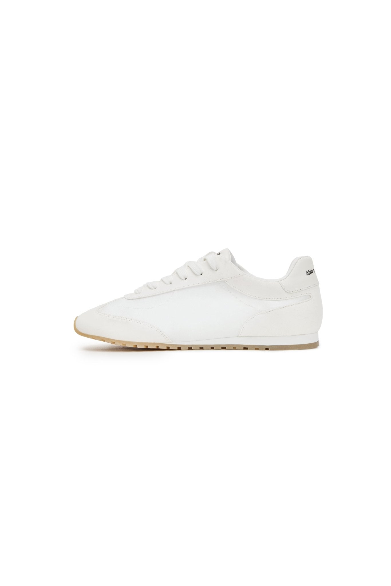 Ann Andelman White Minimalist Cortez Shoes