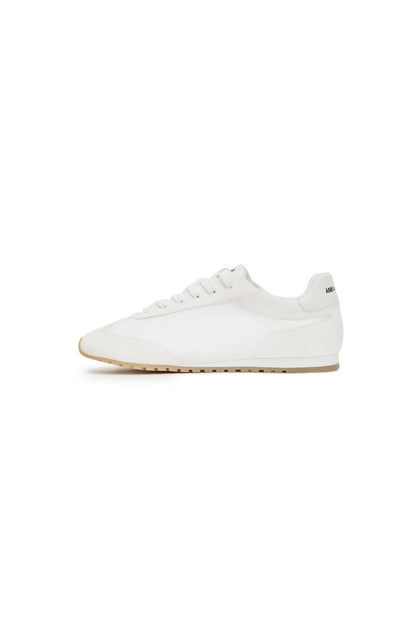 Ann Andelman White Minimalist Cortez Shoes