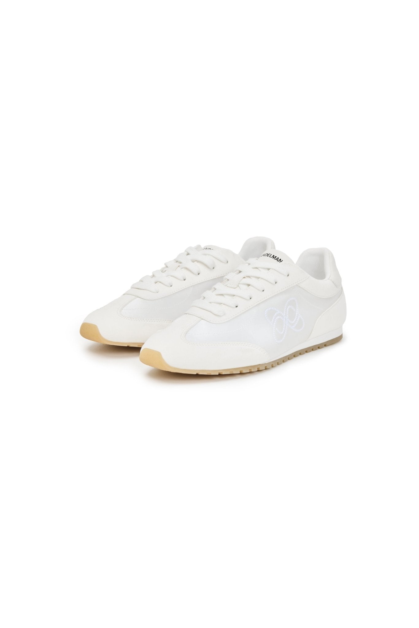 Ann Andelman White Minimalist Cortez Shoes
