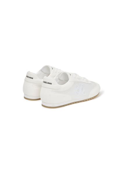 Ann Andelman White Minimalist Cortez Shoes