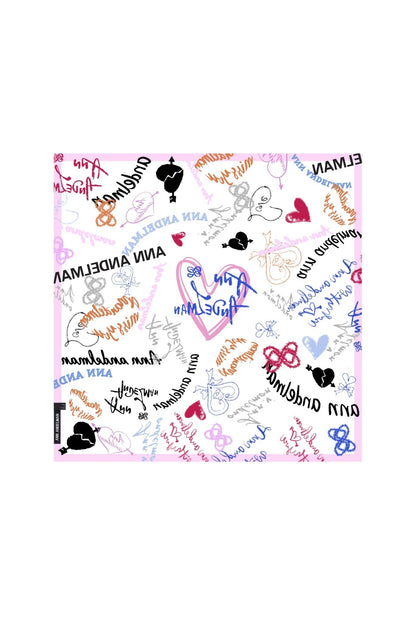 Ann Andelman White Scarf (Backless Tube Top)