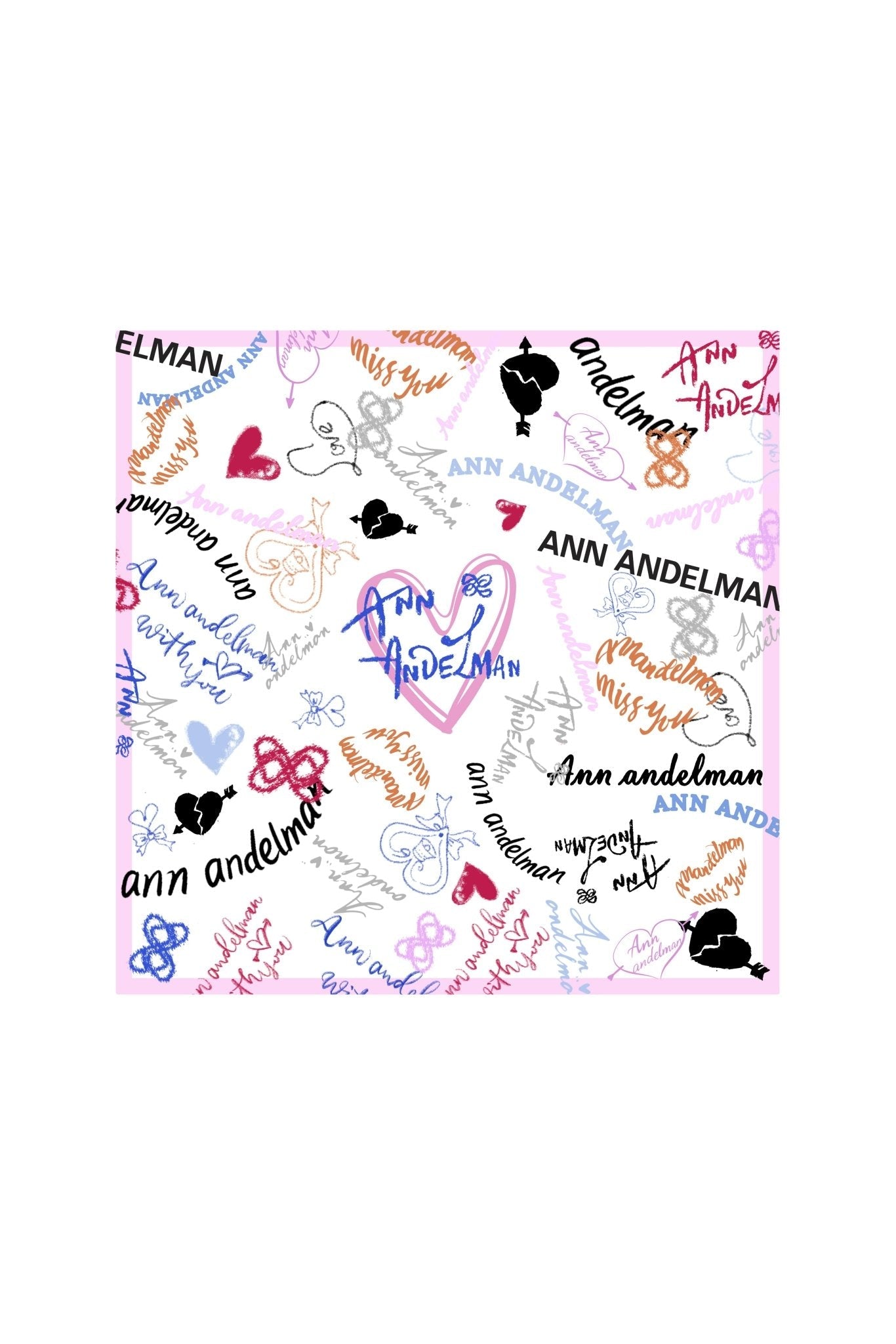 Ann Andelman White Scarf (Backless Tube Top)