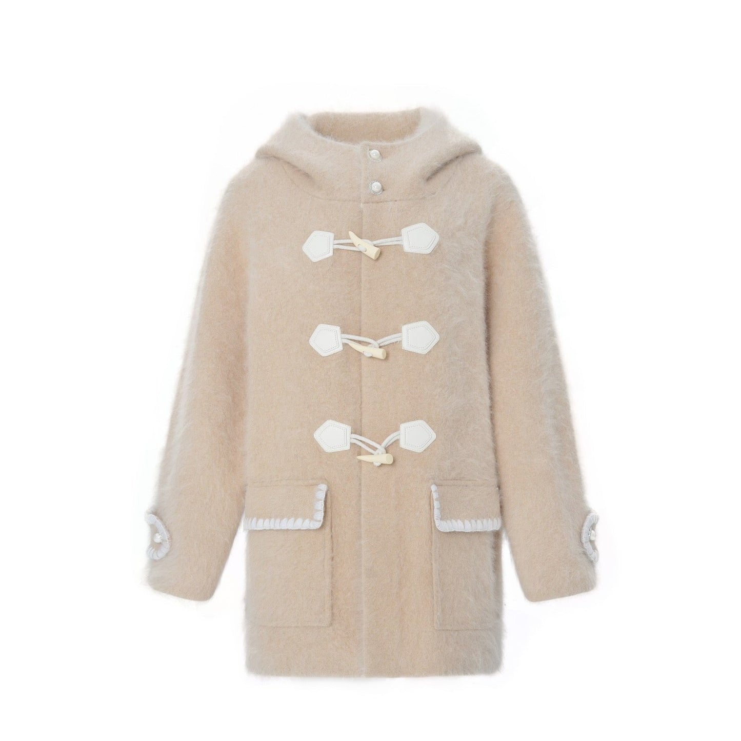 DIANA VEVINA Duffle Coat Camel