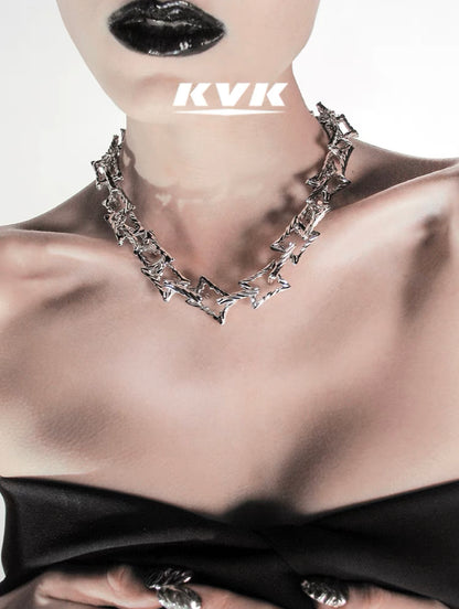 KVK Supernovas Collection Vega Chain Necklace
