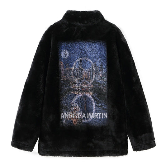 Andrea Martin London Night View Wool Jacket Black