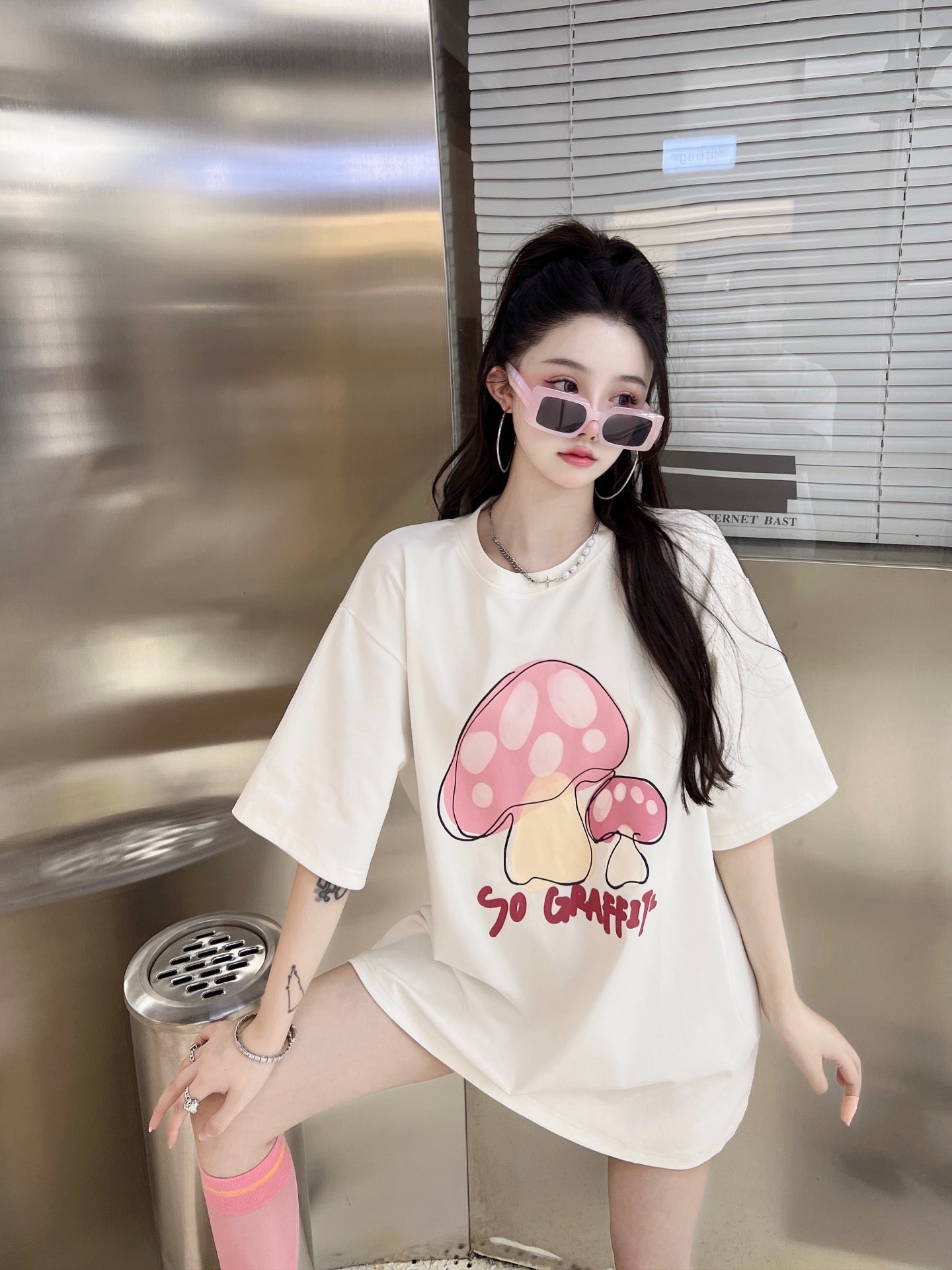 Sofitte "So Graffiti" Mushroom Tee - Fixxshop