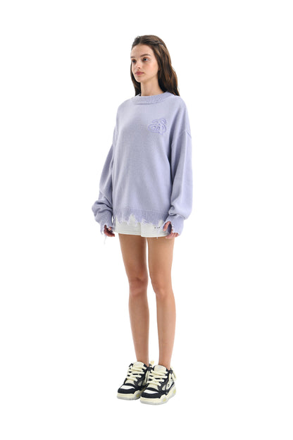 Ann Andelman 3D LOGO Pullover Sweater