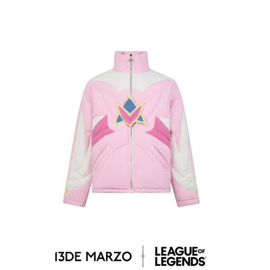 13DE MARZO x LEAGUE OF LEGENDS Kai'sa Down Jacket Parfait Pink