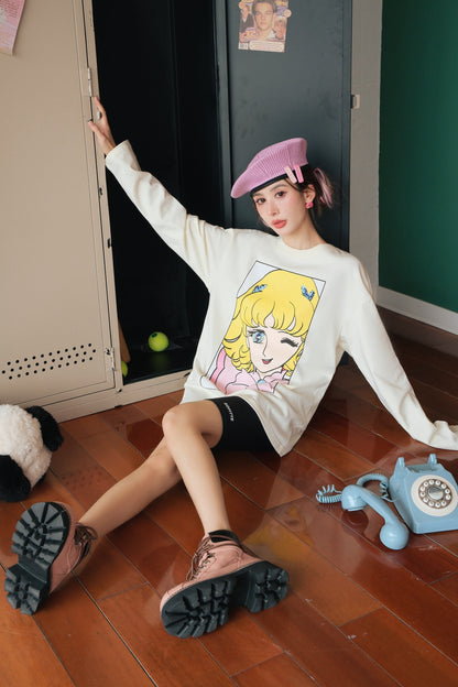 Sofitte Flower Fairy Wink Long Sleeve Shirt Yellow - Fixxshop