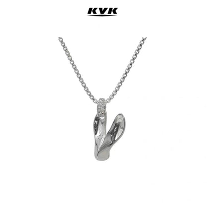 KVK Shadow Blade Collection The Amulet Necklace